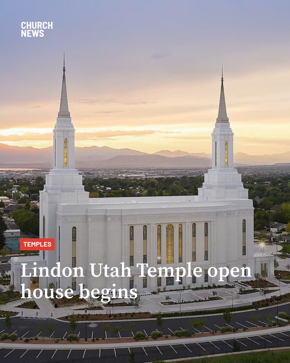 the_churchnews's tweet photo. 🔗: https://t.co/YyqvyPaVG8

A monthlong open house is underway for the Lindon Utah Temple of The Church of Jesus Christ of Latter-day Saints.

Members of the public are invited to tour the sacred edifice from Thursday, March 12, through Saturday, April 11 — excluding Sundays and Saturday, April 4, for general conference. (Reservations are not necessary to attend the open house.) As the open-house phase begins, interior and exterior photographs of the Lindon temple were published.

On Sunday, May 3, this house of the Lord will become Utah’s 25th temple and the Church’s 216th in operation. It will be dedicated the same day as the Davao Philippines Temple.

Read more in the link above.

📸: The Church of Jesus Christ of Latter-day Saints