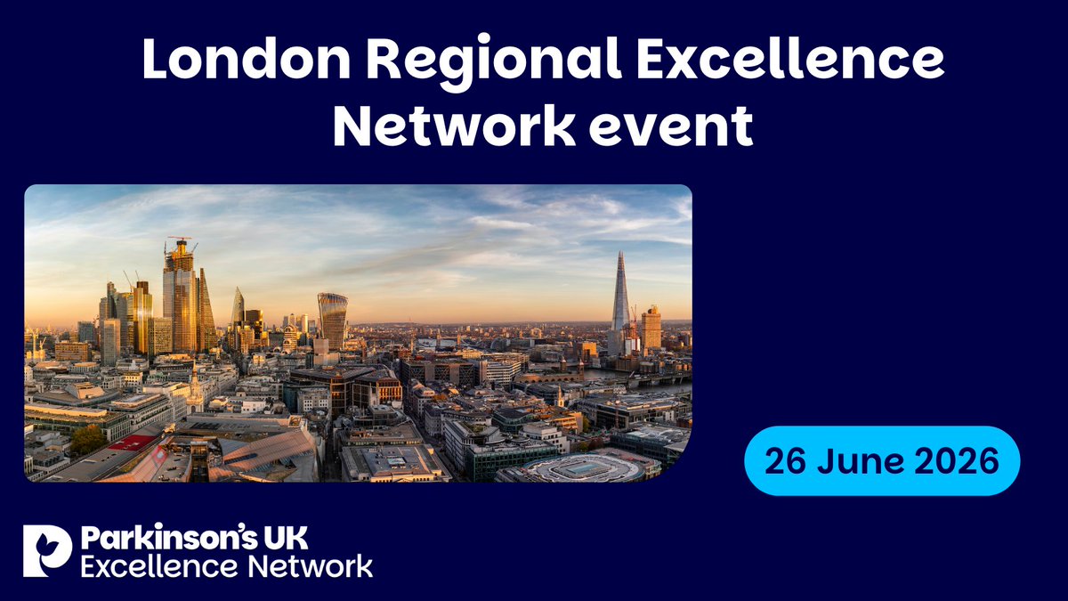 Parkinson's UK Excellence Network tweet media