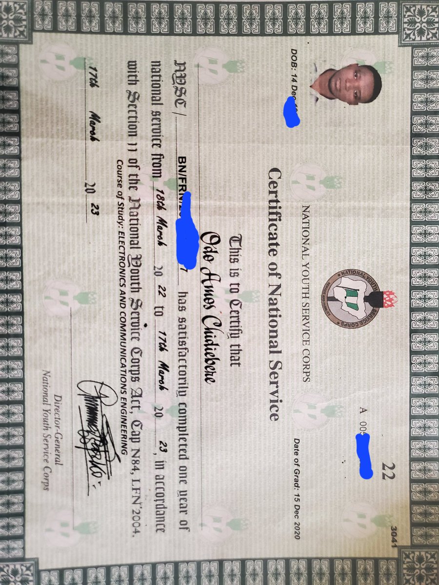 Dear Nigerian Twitter Family,

I'm reaching out for help, hoping this tweet finds its way to my destiny helper. I pray God's grace finds me. I am a FIRST-CLASS GRADUATE ENGINEER (Electronics and Telecommunication, 2020) from an Indian university.