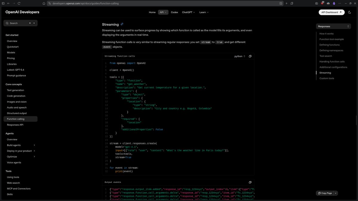 In my next phase of my go agent sdk , I will be implementing streaming ...