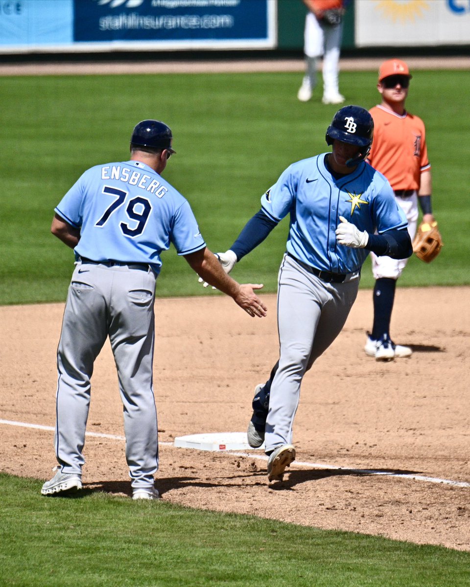 RaysBaseball's tweet photo. Will Simpson goes deep for 2️⃣ https://t.co/dH6nNRFSGN