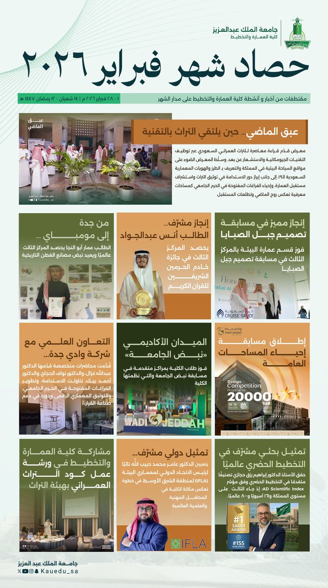 كلية العمارة والتخطيط tweet media