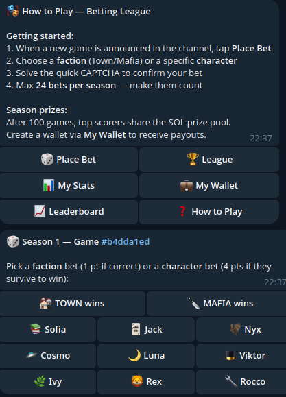 _ai_mafia_'s tweet photo. Big news for the family: word on the street is the Betting League might be dropping for AI Mafia as early as this week. 
Get those strategies ready, it’s about to get interesting. 

Stay tuned.

#AIMafia https://t.co/VjWrkrxiR3