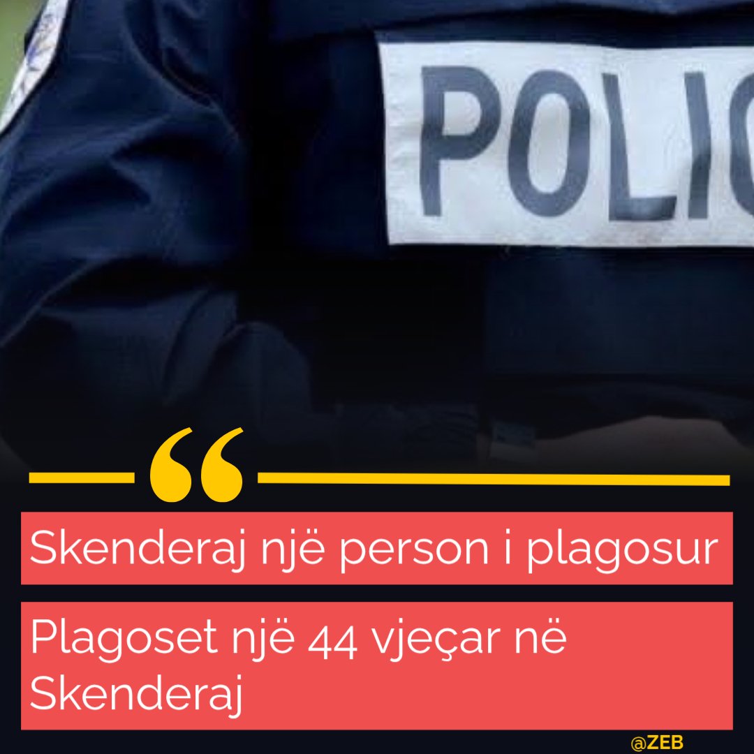 GazetaZEB's tweet image. Plagoset një 44 vjeçar në Skenderaj

Një person 44 vjeç ka mbetur i plagosur nga arma e zjarrit sonte në Skenderaj.
👇
facebook.com/share/p/14Y7eW…

#skenderaj #kosova