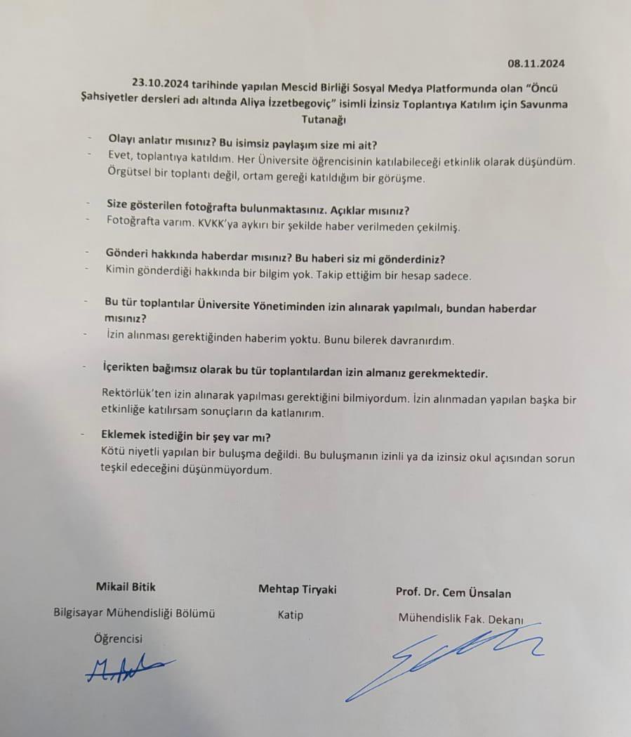 talhakilic__'s tweet photo. Sekülerlerin, Kemalistlerin kalesi olan Yeditepe Üniversitesi yıllardan beri Müslüman öğrencilerin çalışmalarını engellemeye çalışmış, engelleyemediğine de tutanak tutup mobing uygulamıştır. 

@YeditepeUni 'ye sesleniyoruz:

İslami Hareket Engellenemez! Engellemeye Çalışmayın! https://t.co/6pdKSdG6Sd
