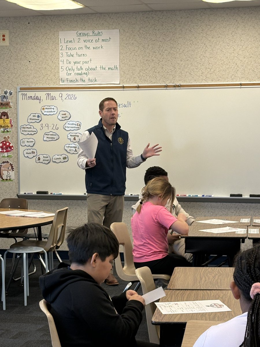 Great to have Dr. Jenner and members of the Indiana Homeland Security visit the Gold Academy today as we kick off Weather Preparedness Week.  <a href="/MSDDecatur/">MSD Decatur</a>
