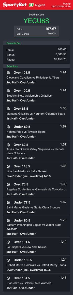 MEGA ODDS NATION tweet media