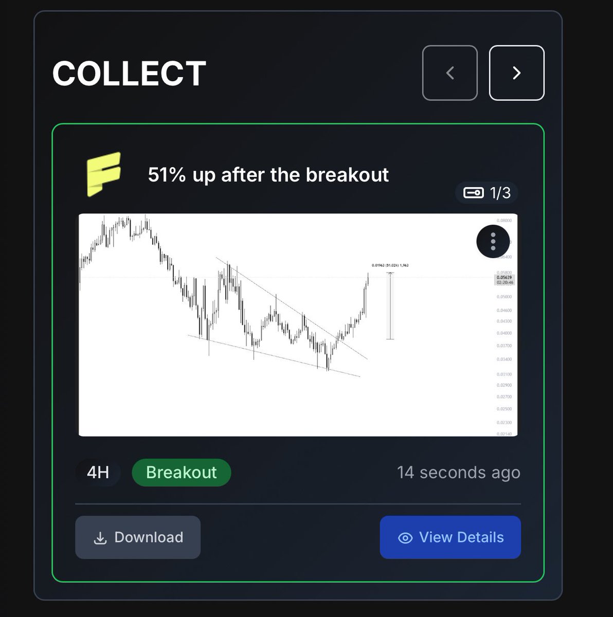 Breakout and $COLLECT did 51% pump 👌🏻