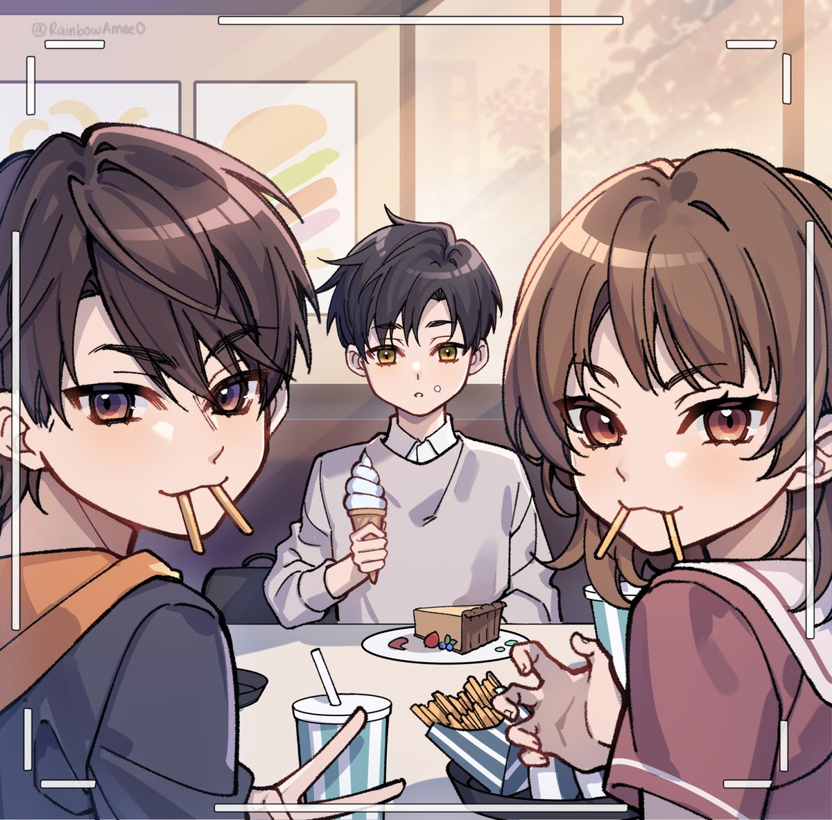 Rainbow Amee tweet media