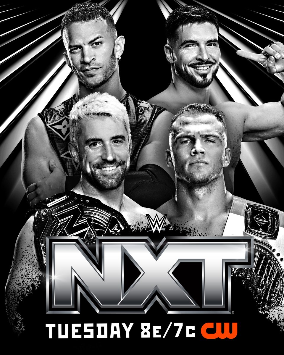 WWENXT's tweet image. Fresh off a wild night at #VengeanceDay, NXT Champion @joehendry and North American Champion @mylesborne_wwe will team up to take on @starkmanjones and @OfficialEGO TOMORROW on #WWENXT!

📺 8 ET/7 CT on @TheCW