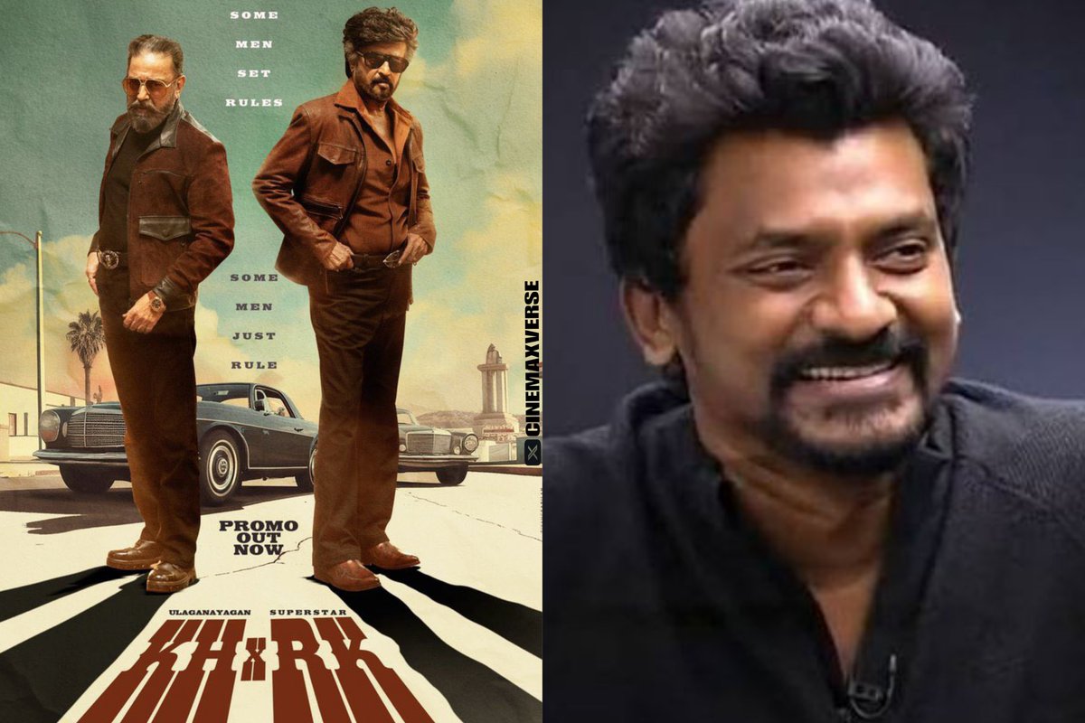 CinemaXverse's tweet image. Exclusive 🚨 | #KHxRK

Planning a massive release for Ayudha Pooja / Diwali 2027 🧨🔥

Dir.#Nelson is currently busy with casting works ⭐

Interestingly, the project was initially titled #RKxKH —  #Rajinikanth himself suggested changing it to #KHxRK out of respect, as