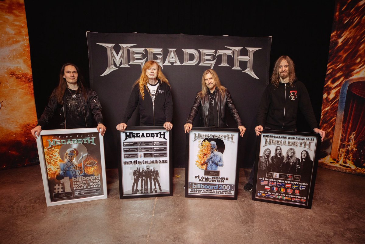 Megadeth tweet media