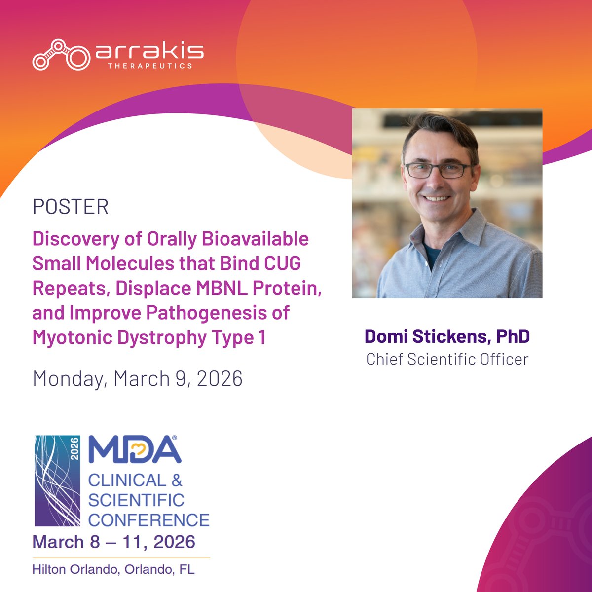 Arrakis Therapeutics tweet media