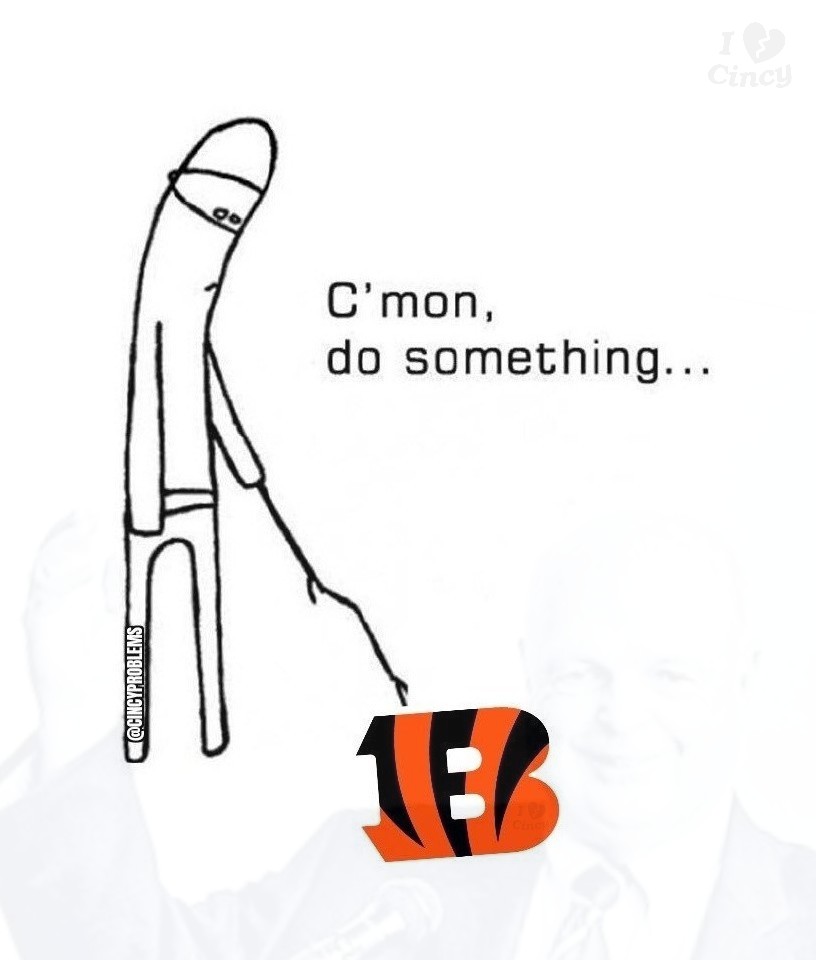 CincyProblems's tweet photo. Obligatory stick poke. @bengals https://t.co/rA7KfKwNUg