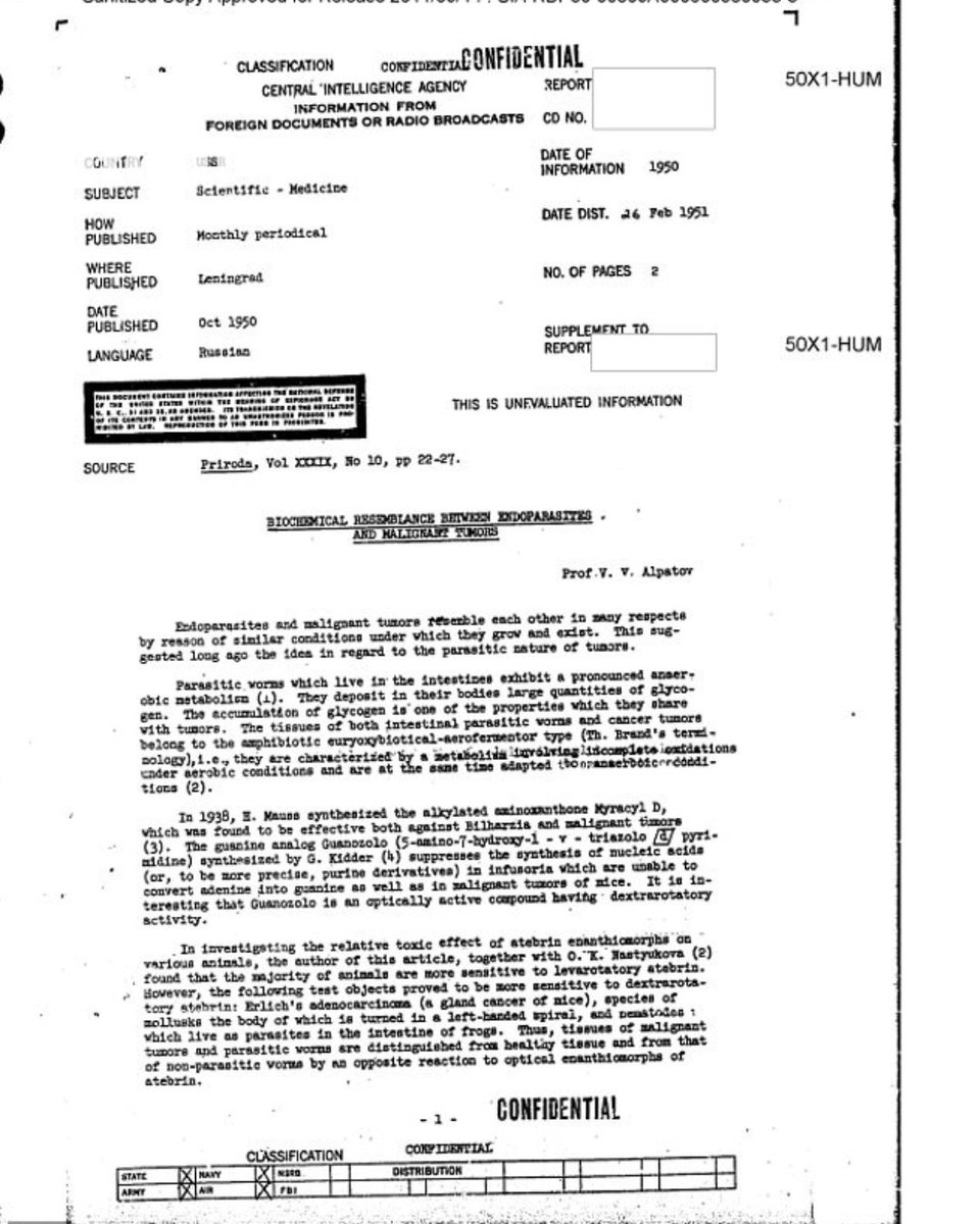 🚨⚡️BREAKING: CIA faces furious backlash after hidden document with potential cure for cancer is declassified