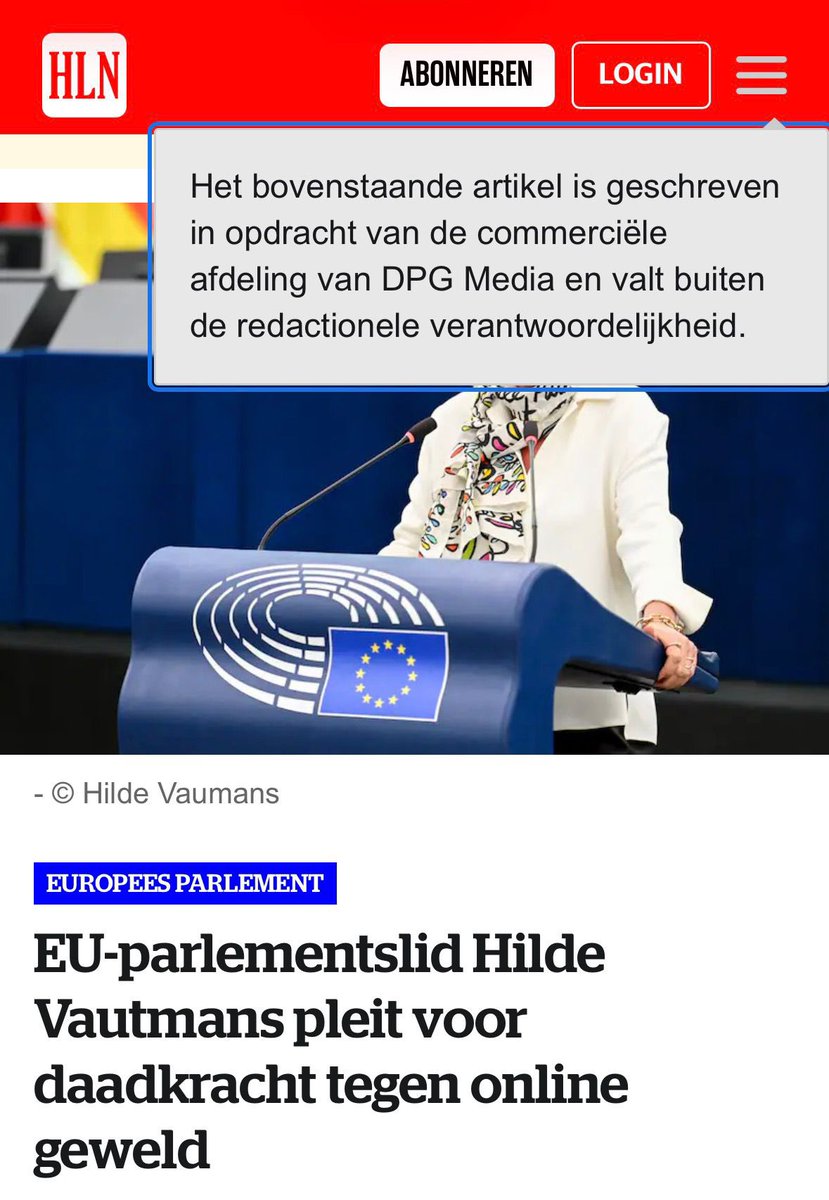 Tom Van Grieken tweet media