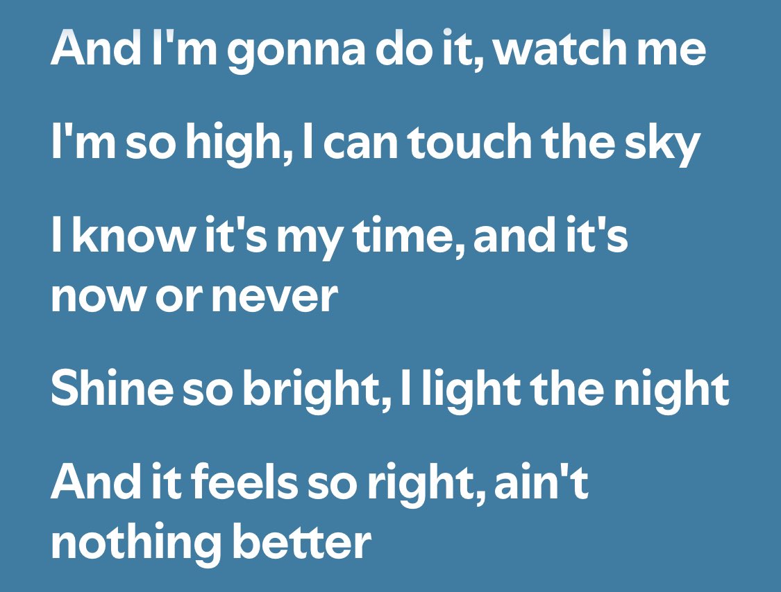 When the depressive episode finally ends you switch to this