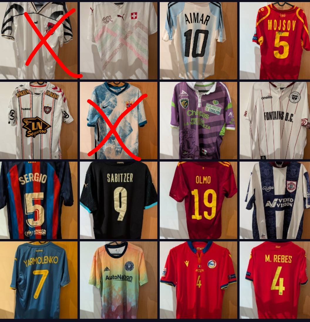 joe_ftbl's tweet photo. @shirt_x Size M and great condition unless specified. Prices inclusive of postage and let me know if you have any Q's! https://t.co/2o08We7dqT