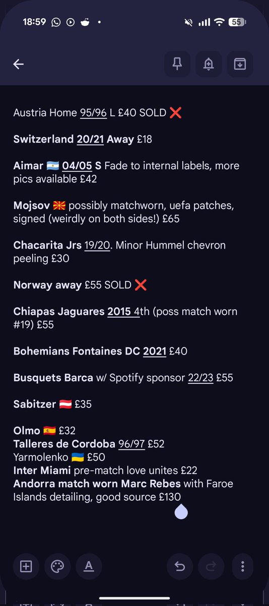 joe_ftbl's tweet photo. @shirt_x Size M and great condition unless specified. Prices inclusive of postage and let me know if you have any Q's! https://t.co/2o08We7dqT