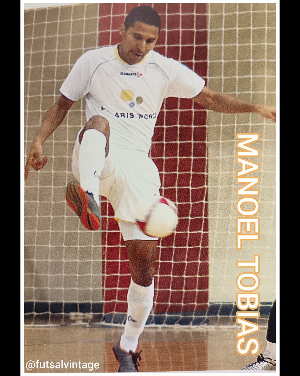📸 Manoel Tobías 
🗓️ Temporada 2004/05
👕 Polaris World Cartagena

🏆🏆 Campeón del Mundo 🇧🇷
🥇🥇🥇3 veces nominado como mejor jugador del mundo. 
Su única andadura fuera de Brasil fue en Cartagena. Para toda una generación fue un lujo poderle ver en directo. 
Clase a raudales.