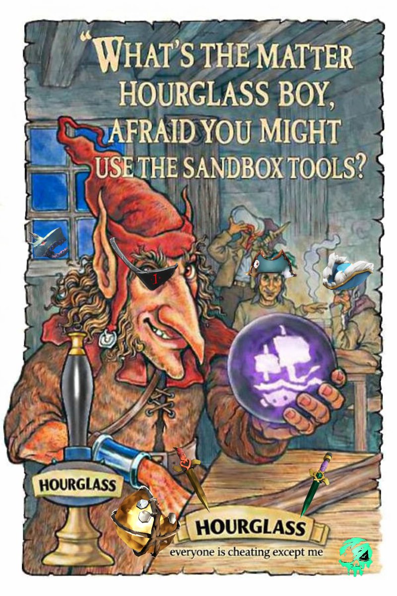 HansSprungfild's tweet photo. Public service announcement: 

Its okay to use curse balls and bone callers. They are part of the game. 
#seaofthieves https://t.co/yCbhtmF7F6