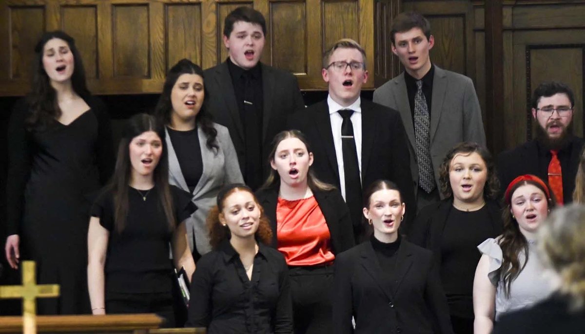 FpcPortland's tweet photo. Wonderful to have the IWU Chorale @IWUChorale and Indiana Wesleyan University @IndWes alumni/ae, et al. with us at First Presbyterian Church @FPCPortland in Portland, IN on Sunday, March 8, 2026 at 4pm for a concert of praise! https://t.co/zqWUN5SHNK via @commreview https://t.co/6sxo2dyzLv