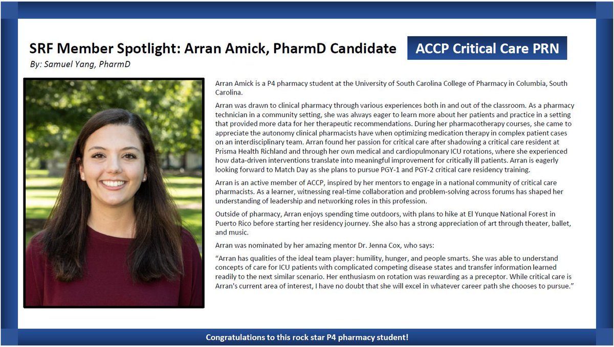 ACCP CRIT PRN tweet media