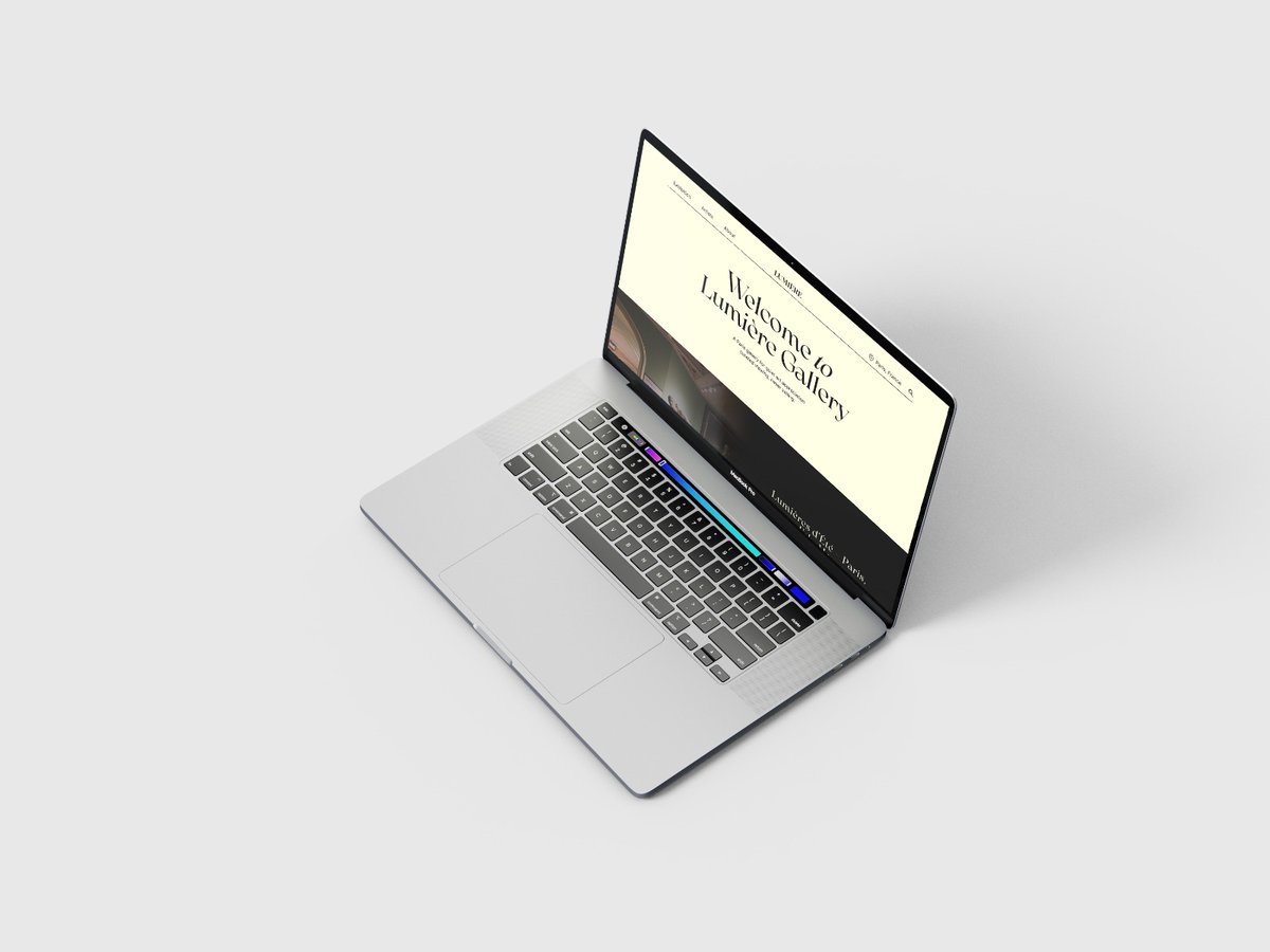 HB012004's tweet photo. Experimenting with an art gallery homepage concept: Lumière Gallery.
Explored two hero directions:

Dark panel for contrast and focus on the exhibit details

Light, soft fade over the hero image for a calmer, airy feel

#uiux #webdesign #uxdesign #uidesign #design #figma https://t.co/DtTvns5eGH