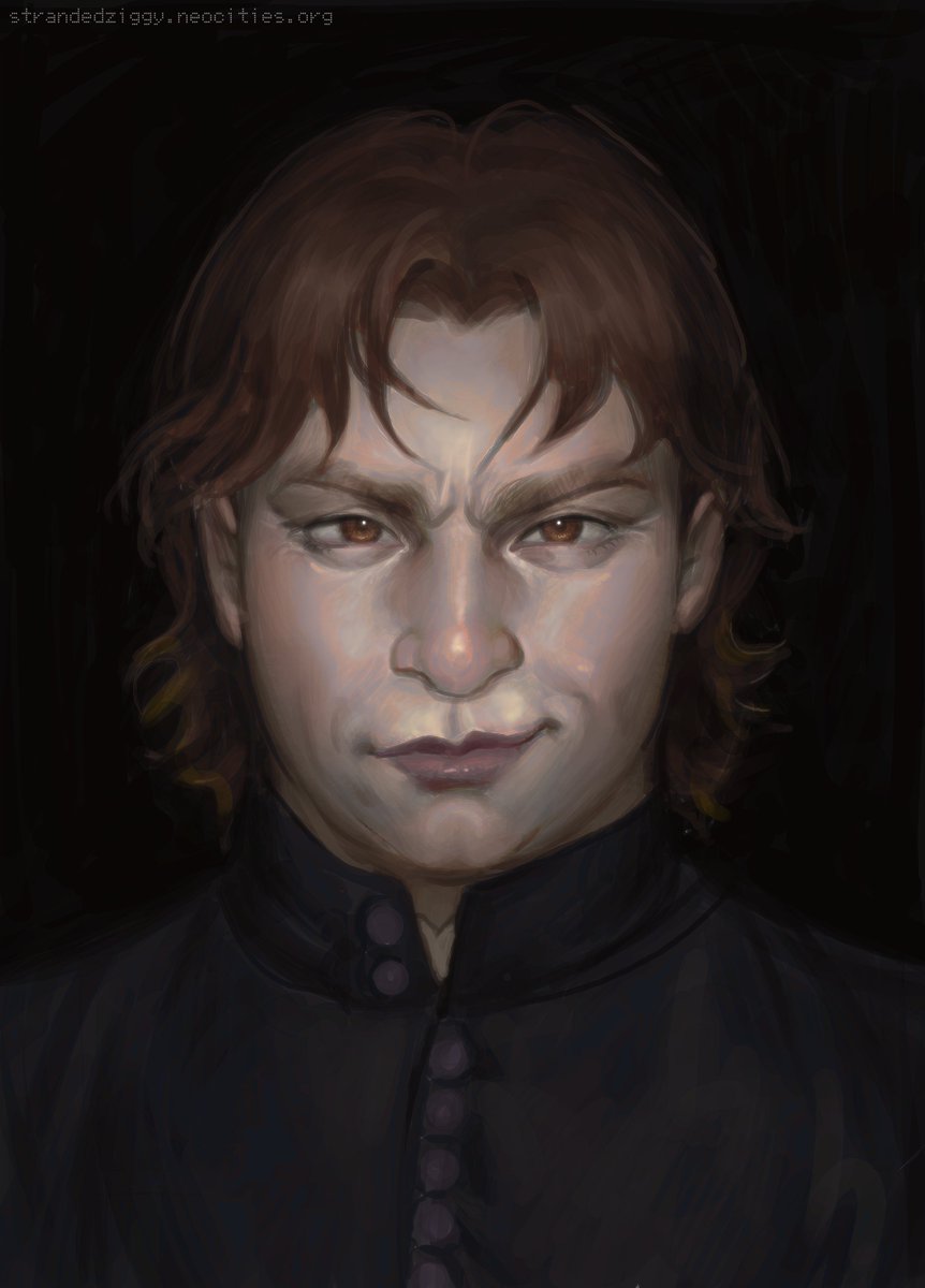 “The Schism”, Chapter 11 of Penumbra, is now up! Featuring an insane Kubrick stare cover piece by my dear Ziggy. 🖤

Read it on AO3: archiveofourown.org/works/69488876