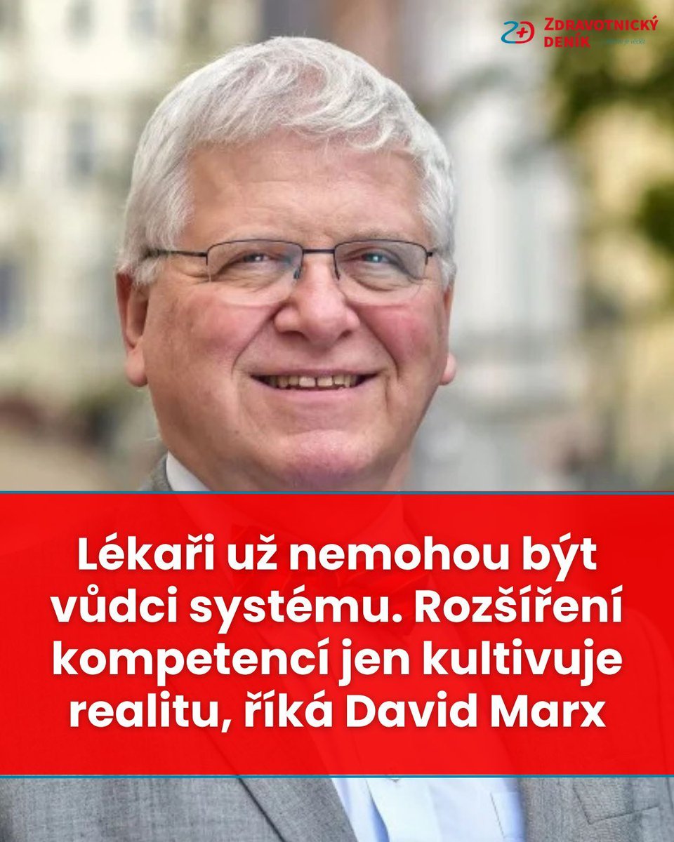 👀 Současná debata o kompetencích je podle Marxe v mnohém paradoxní: zdravotnickydenik.cz/2026/03/lekari…