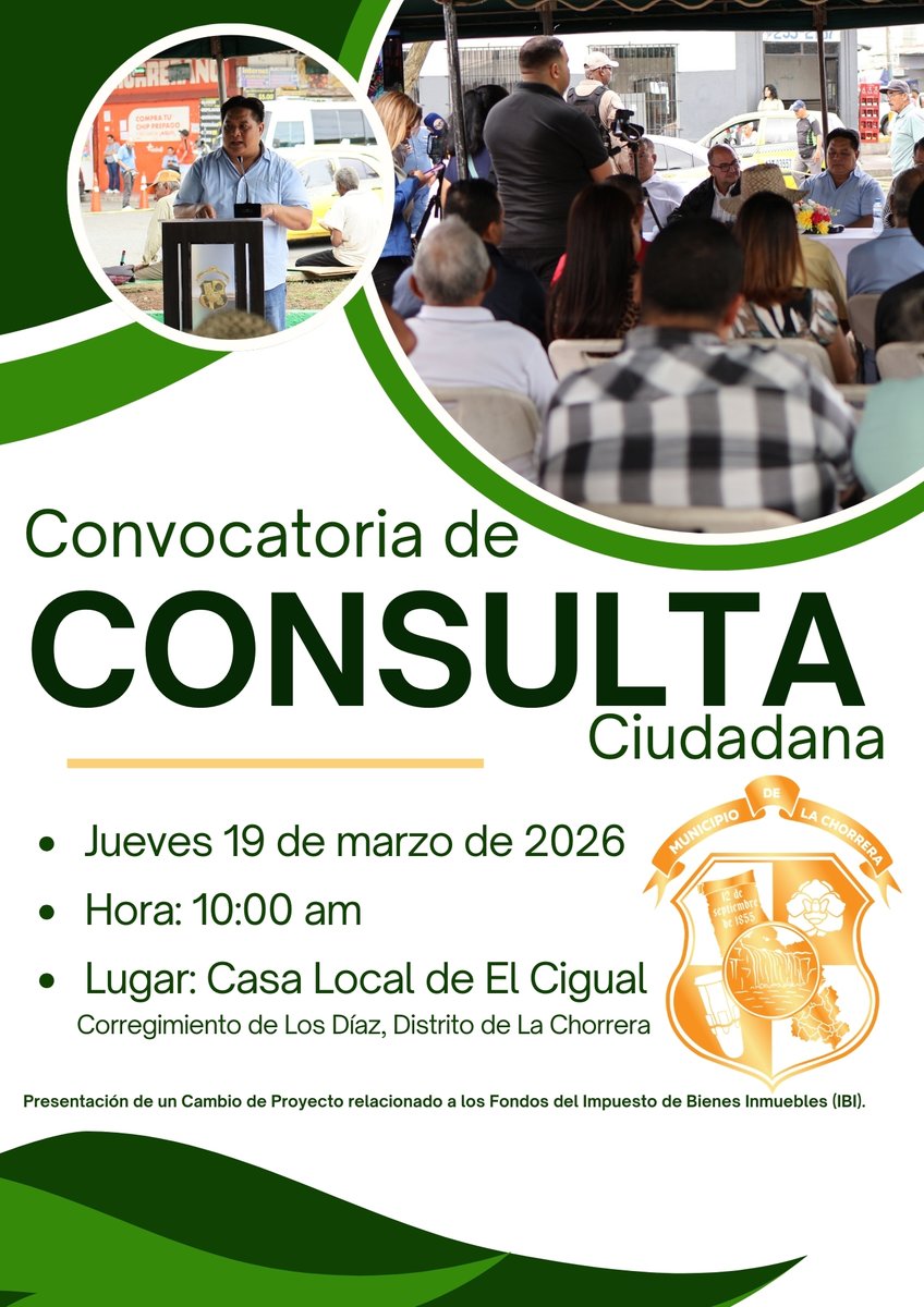 Alcaldía de La Chorrera tweet media