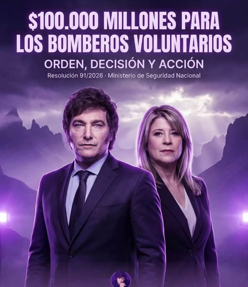 NICOLAS71046251's tweet photo. PARA LOS BOMBEROS VOLUNTARIOS VAN 
$ https://t.co/PmEMwo2CXg MILLONES. https://t.co/cnR1LvjiKw