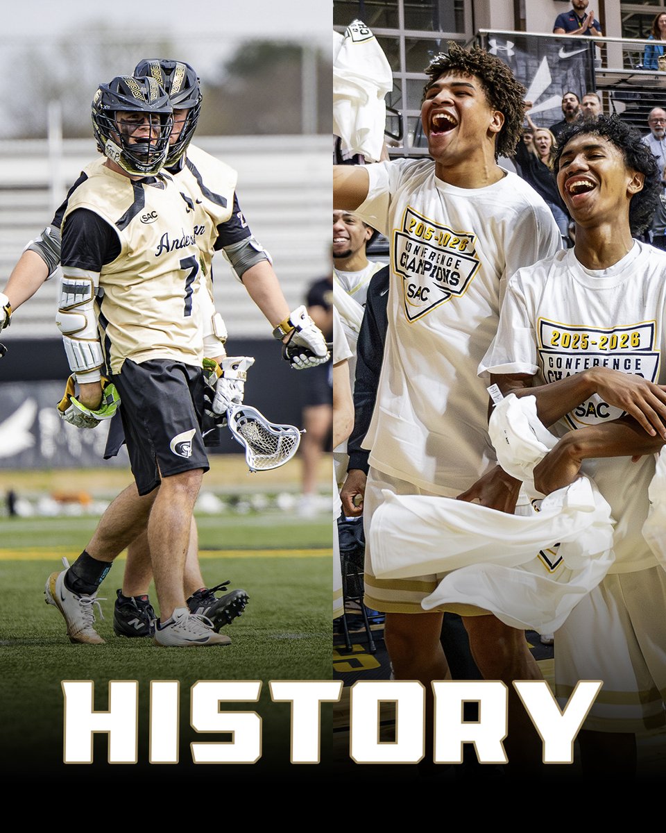 What a historical Saturday it was for the Trojans🔥

Men's Lacrosse upset #2 Tampa in OT in perhaps the first top-5 matchup ever on campus✅

Men's Basketball wins their first SAC Tournament Championship✅

#ChargeOn