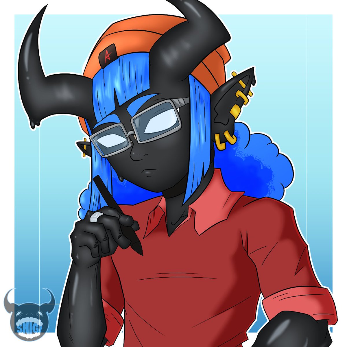ShigiDa's tweet photo. Just redrawing my avatar https://t.co/xIsHVy2z8Z