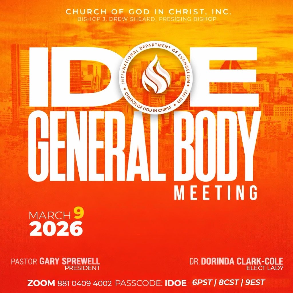 COGIC IDOE tweet media