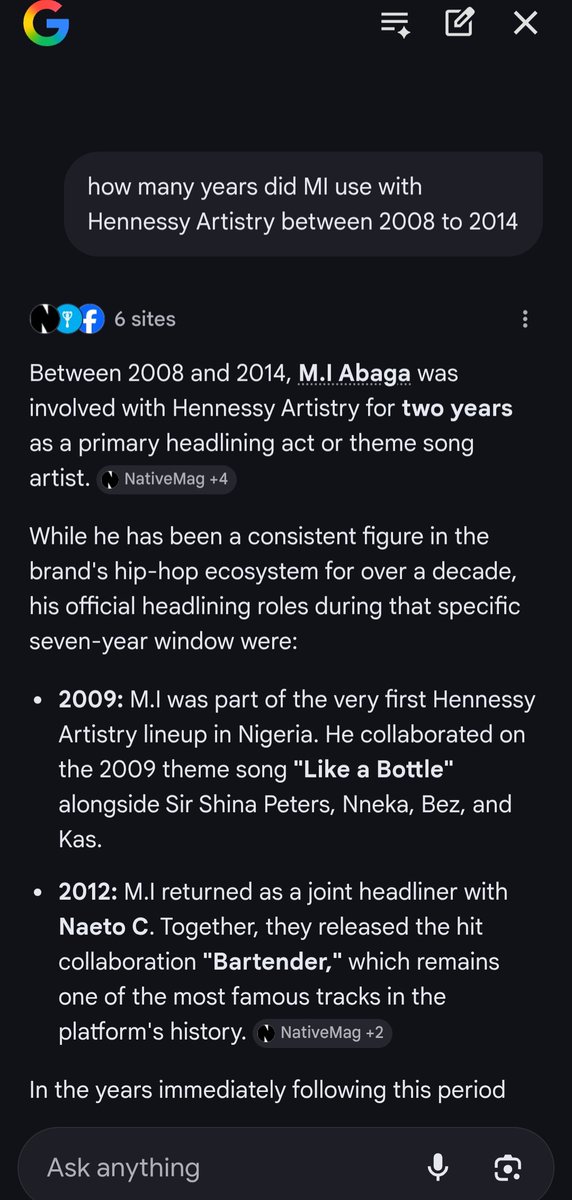 Mayomi1's tweet photo. @Danade3k M. I can never ever be more linked with Hennessy over Vector, not in this life. 

Let's leave this conversation just as it is. Bring another point, this one is for Vector. https://t.co/T3ko3HwMx8