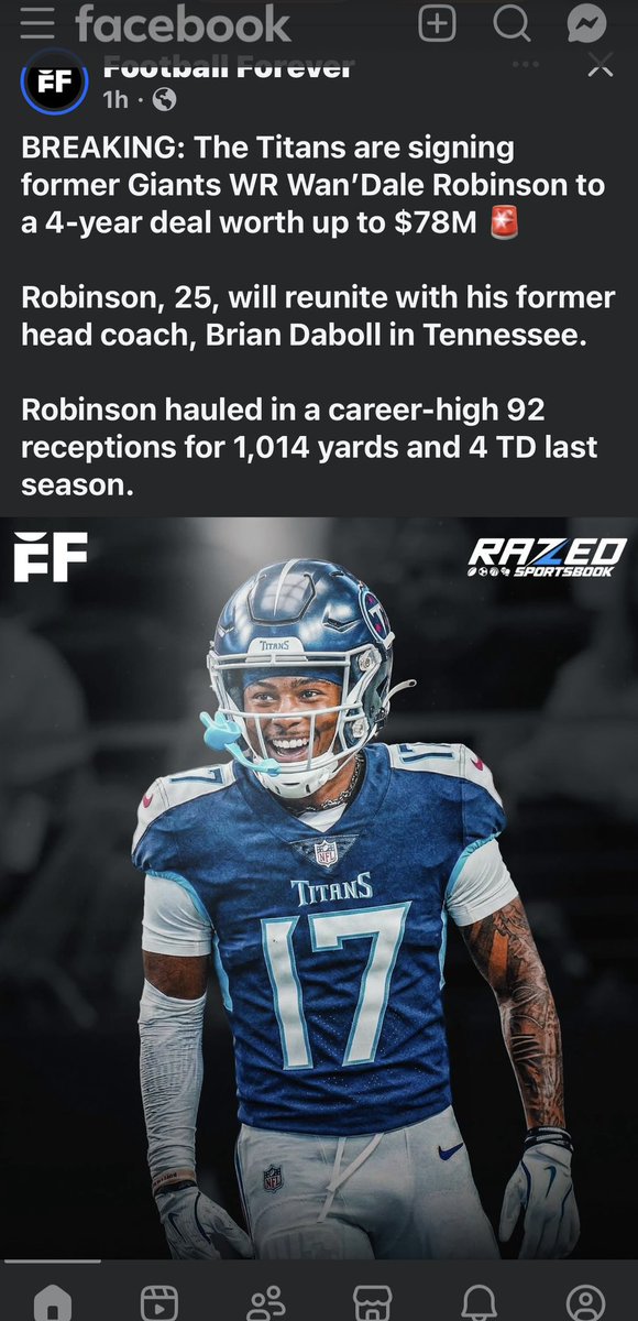 itsdatboyjo's tweet photo. Ngl this one hurts why tf didn’t we resign Robinson?? 

Come on man… https://t.co/vMsAXlrQpU
