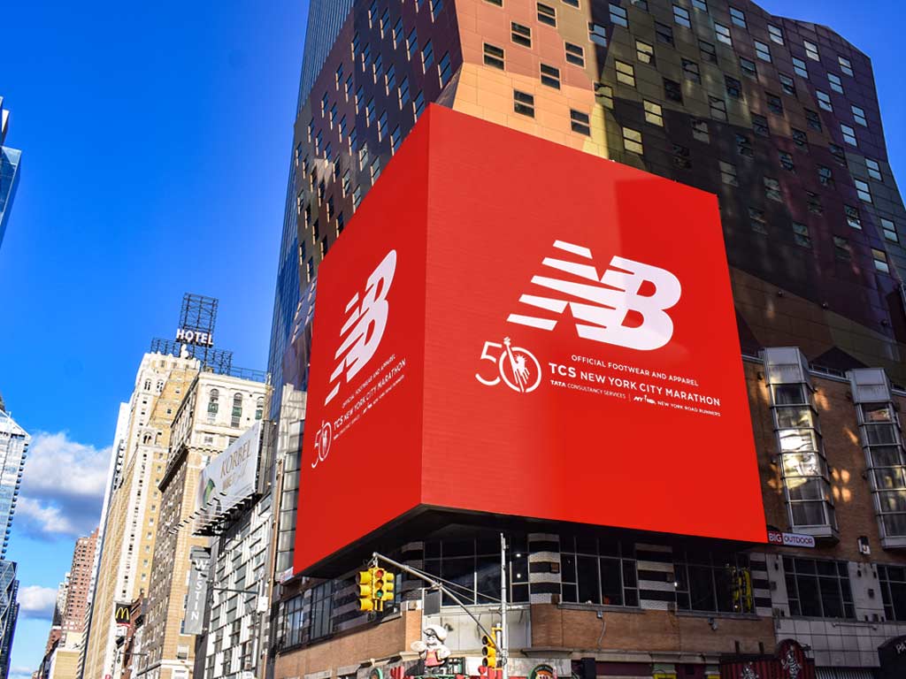 Exterior digital spectaculars transform a storefront or intersection ...
