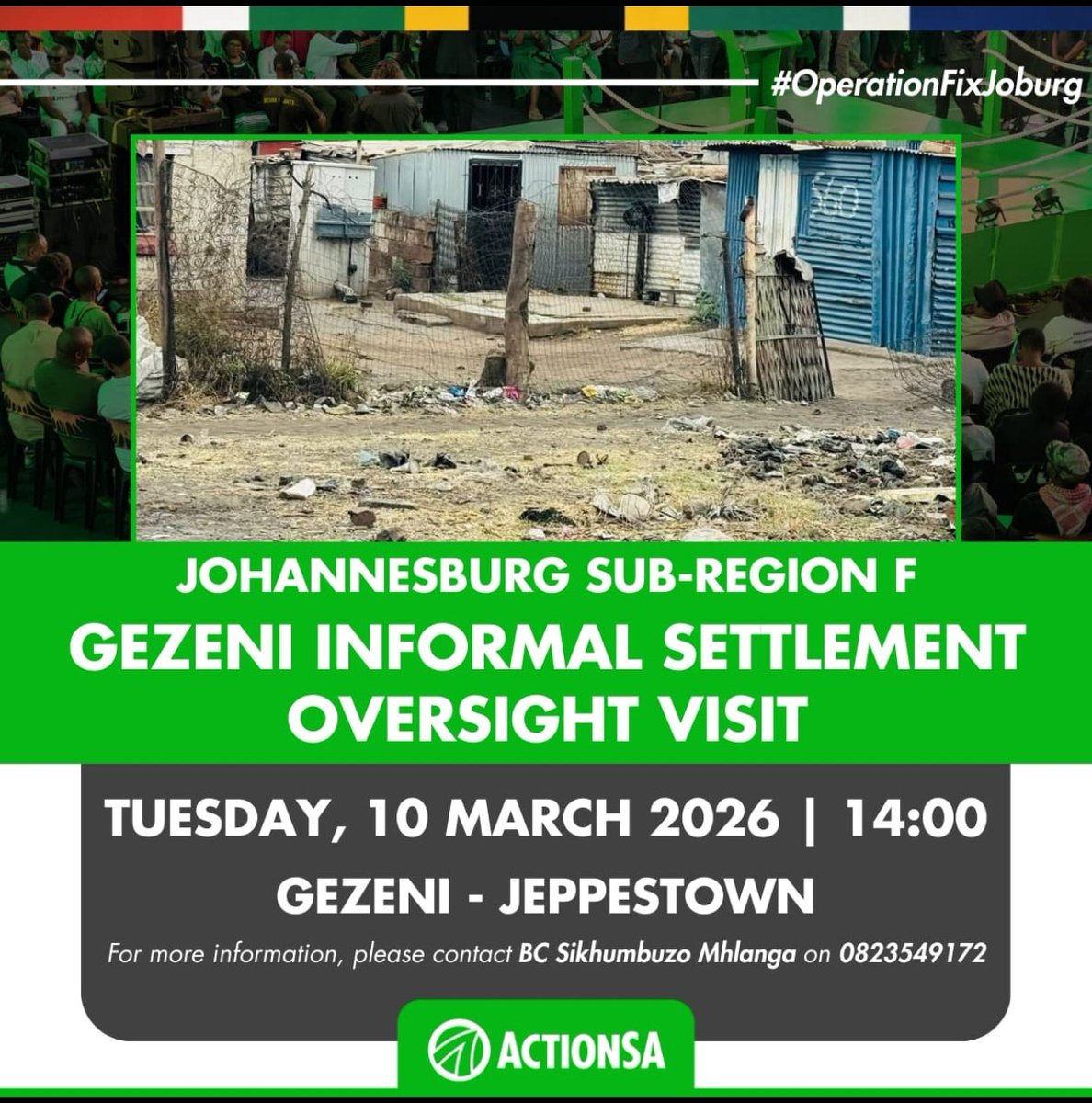 ActionSA JHB Sub-Region F tweet media