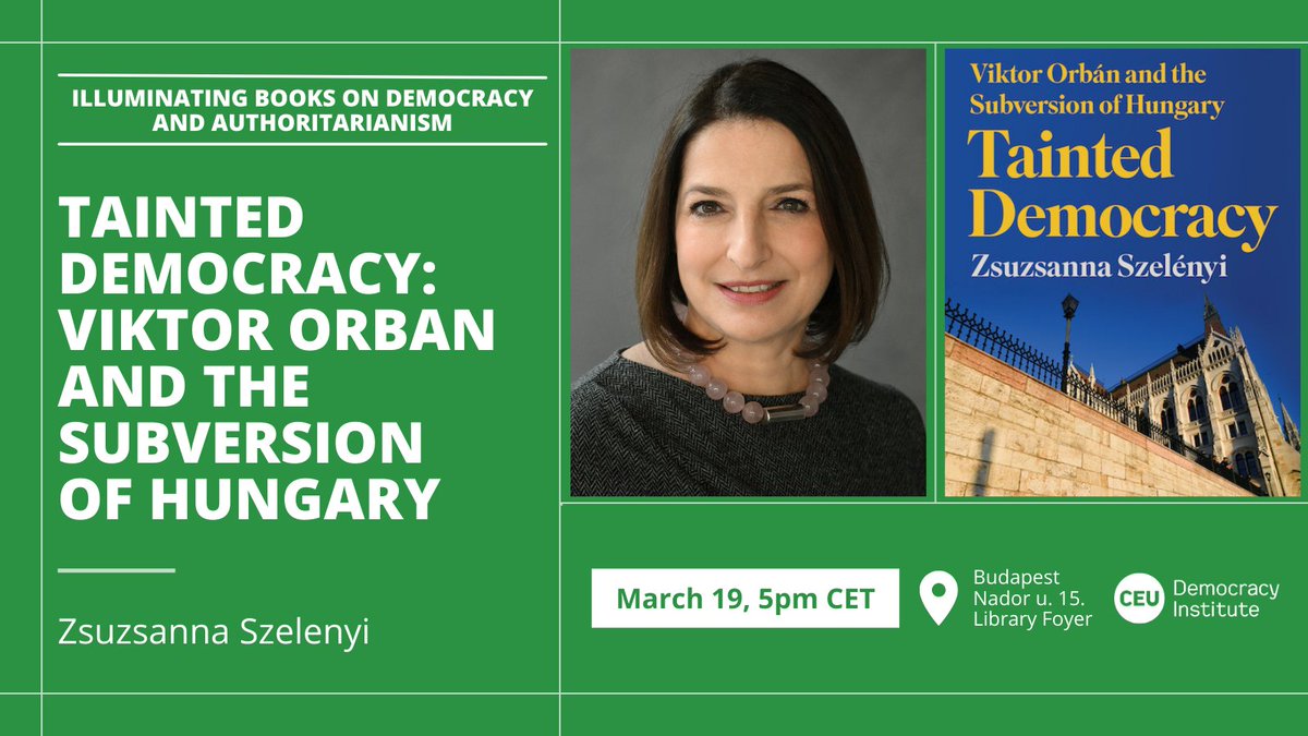 CEU Democracy Institute tweet media