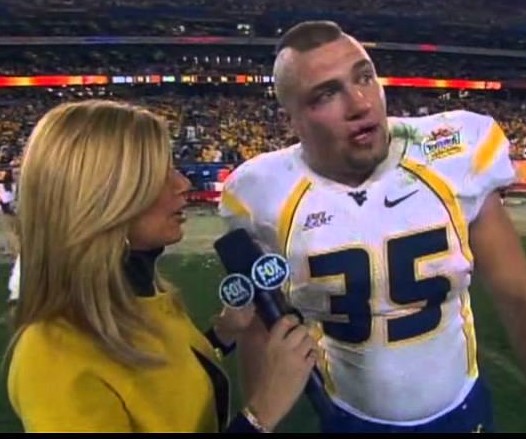 Add Jordan Harrison's name to the all-time greatest WVU post game interviews along with the Runaway Beer Truck. Two Mountaineer legends -- separated by 18 years, genders and sports. Neither one born in this state, but forever honorary West Virginians. 🫡 <a href="/J_Harrison2022/">Jordan Harrison</a> <a href="/WVUWBB/">WVU Women's Basketball</a>