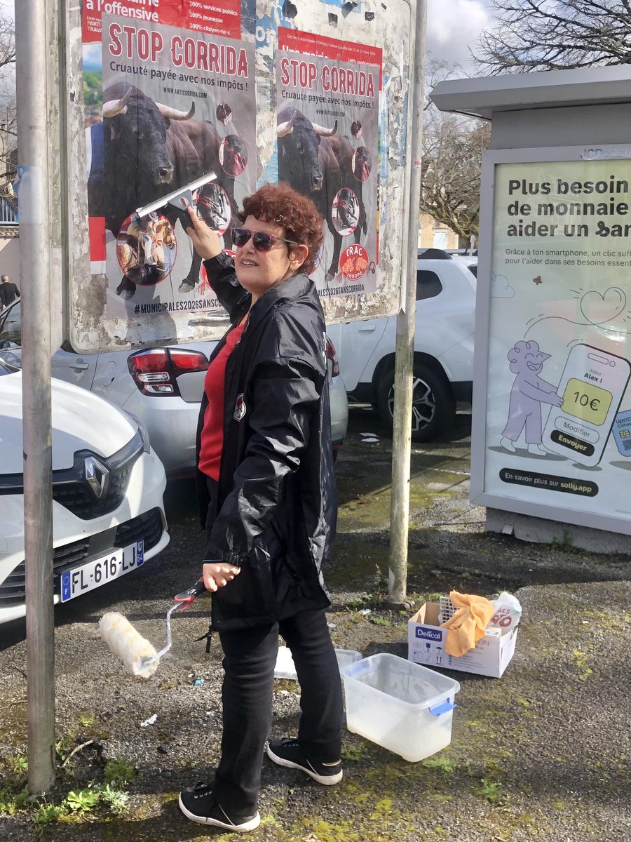 CRAC_Europe's tweet photo. 🏙️On colle pour les #electionsmunicipales dans le Sud-Ouest🤩

Ici à #Orthez, affichage libre👏

NON A LA CRUAUTE PAYEE PAR NOS IMPOTS🤨

#municipales2026sanscorrida #StopCorrida #municipales2026 #corrida @sudouest @OuestFrance #maires #elections #causeanimale #occitanie #France https://t.co/2fA5I0qNLt