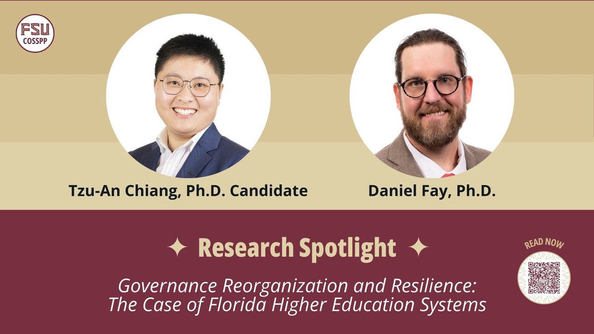 FSU College of Social Sciences and Public Policy tweet media