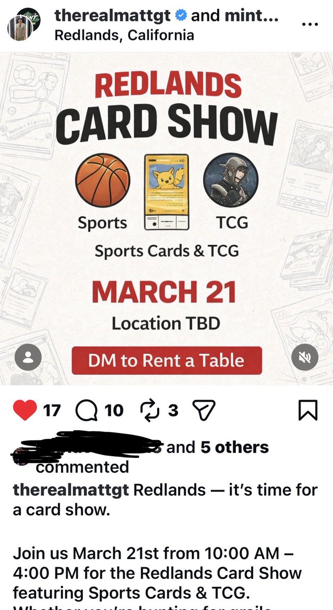 Redlands/IE TCG tweet media