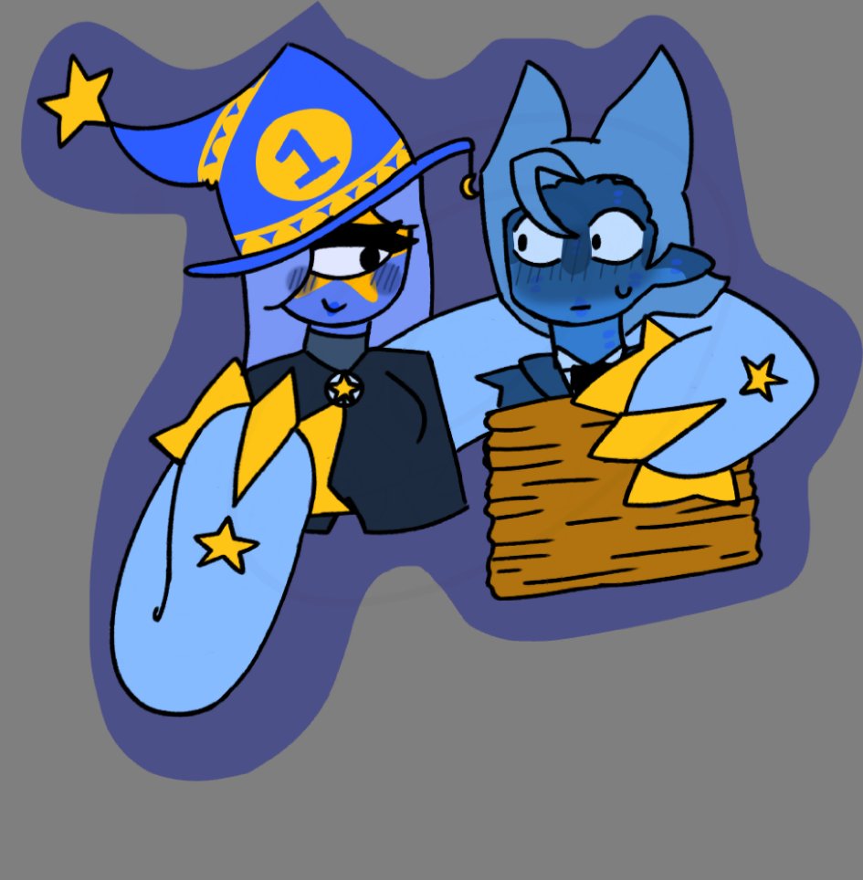 TwitPaperclip's tweet photo. Whatever, #fourone doodle for the soul (also wanted to show off my four and one gjinkas)
#bfdi #tpot #onefour https://t.co/4c4Al9DdHp