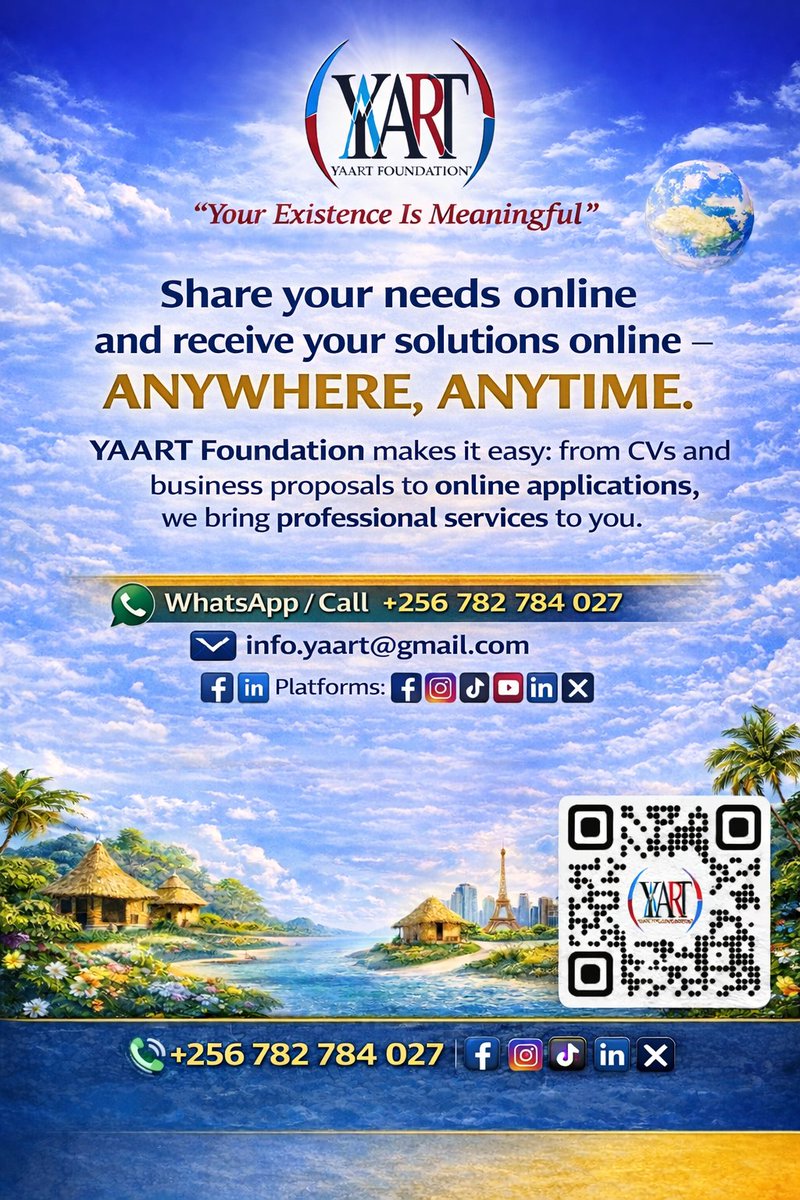 yaartfoundation's tweet photo. 💻 What We Do:
Computer &amp; Digital Skills Training |
IT Support | Research | Business &amp; Project proposals |
Capacity Building |
Online Government Services: - Passport, - Revenue e-Services  - Company &amp; Business Registration
- University Booking, Documentation, &amp; Registration https://t.co/7EPwHq6FQX