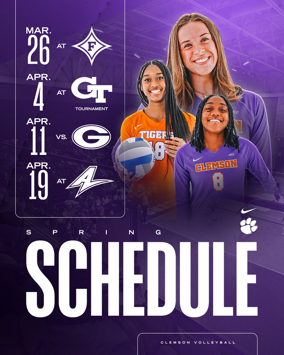 Clemson Volleyball 🏐 tweet media