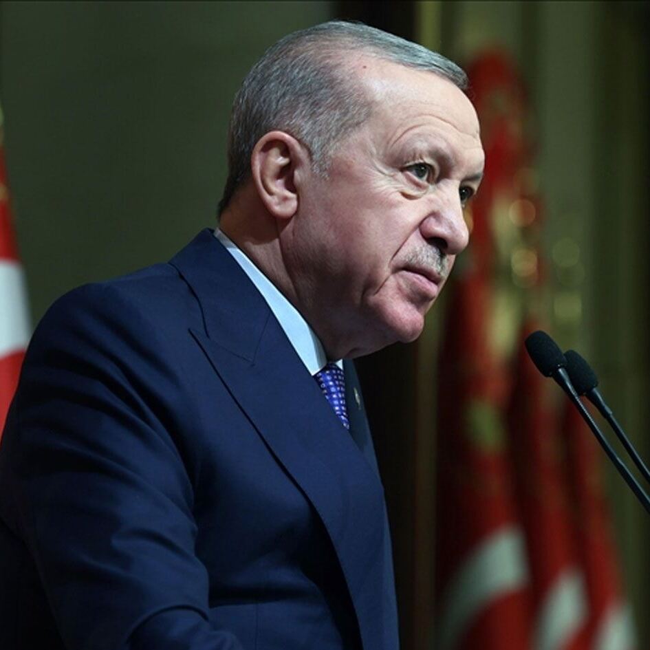 pusholder's tweet photo. Cumhurbaşkanı Erdoğan: "Kimse yanlış hesap yapmamalıdır. Siyonist katliam şebekesinin kardeşi kardeşe kırdırma tuzağına düşmemelidir." https://t.co/MbvUrqytIf