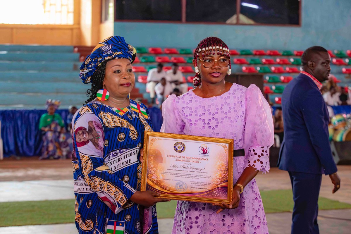 ONU Femmes en République Centrafricaine tweet media