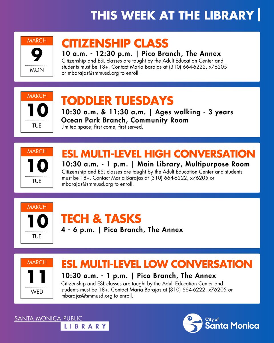 Santa Monica Public Library tweet media